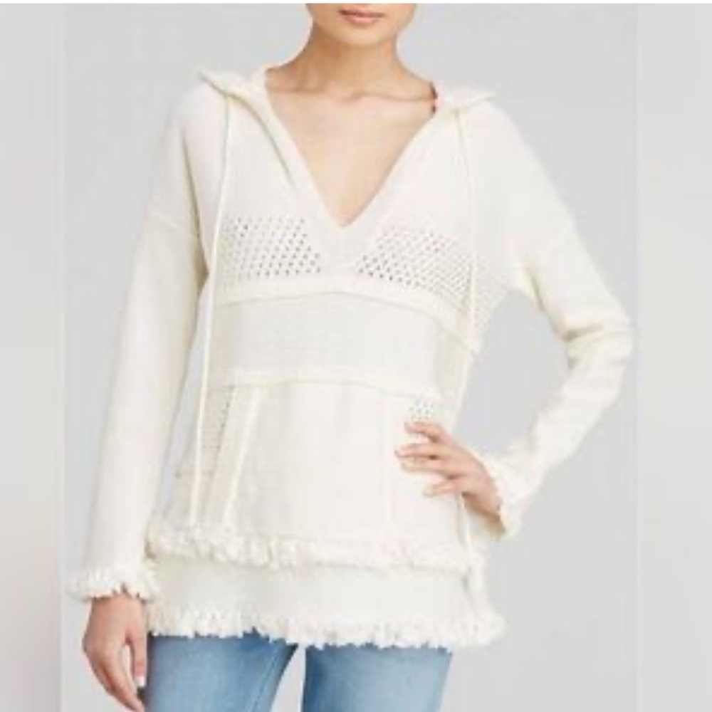 Tory Burch Baja Hooded Sweater